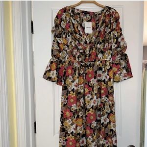 Forever 21 Floral Print Dress